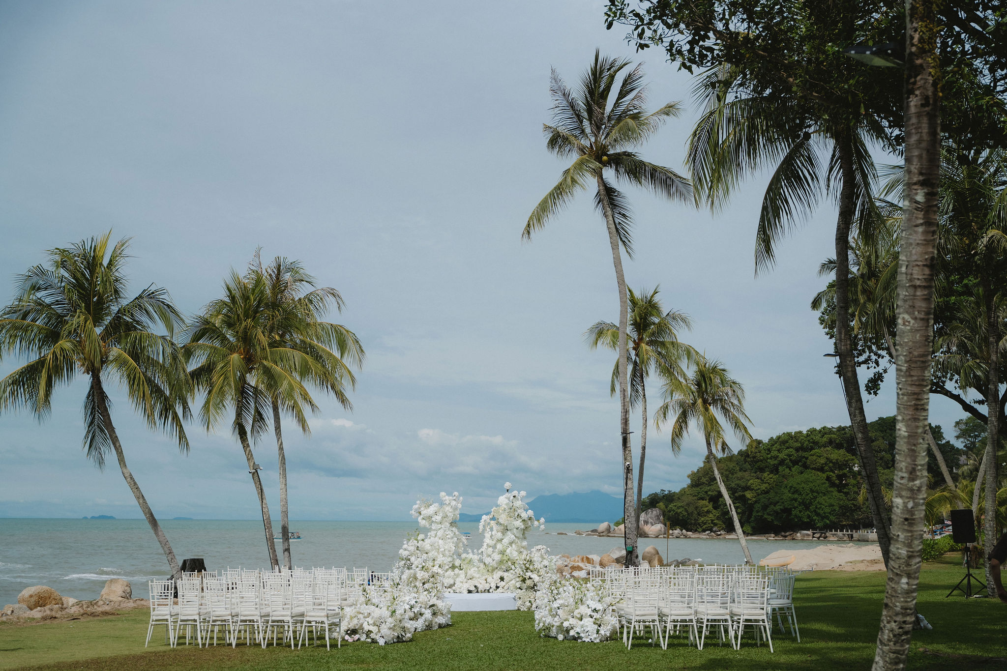 Destination wedding của Y Linh và Jun Zhe tại Shangri-La Rasa Sayang Resort, Penang, do Will Productions ghi lại
