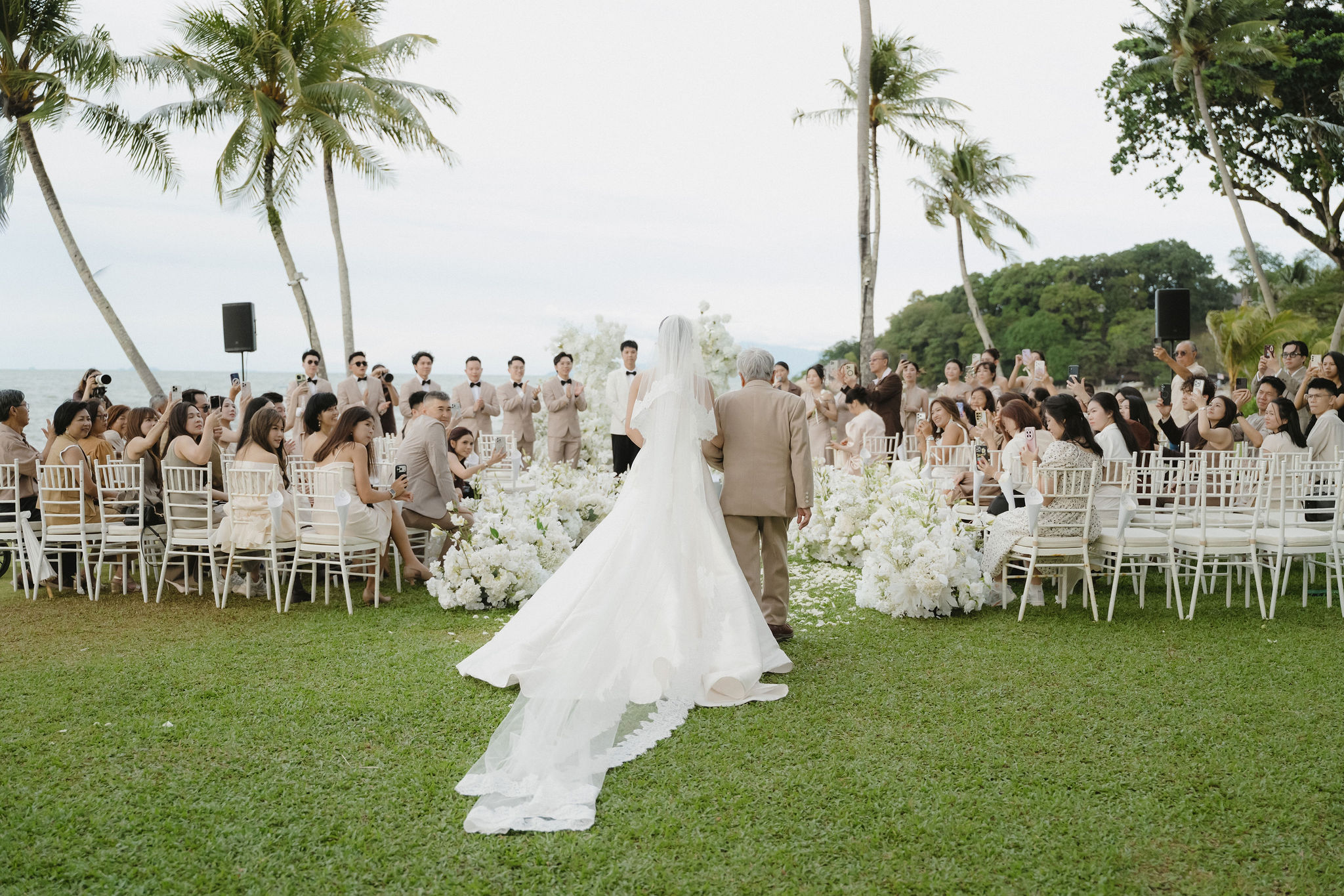 Destination wedding của Y Linh và Jun Zhe tại Shangri-La Rasa Sayang Resort, Penang, do Will Productions ghi lại