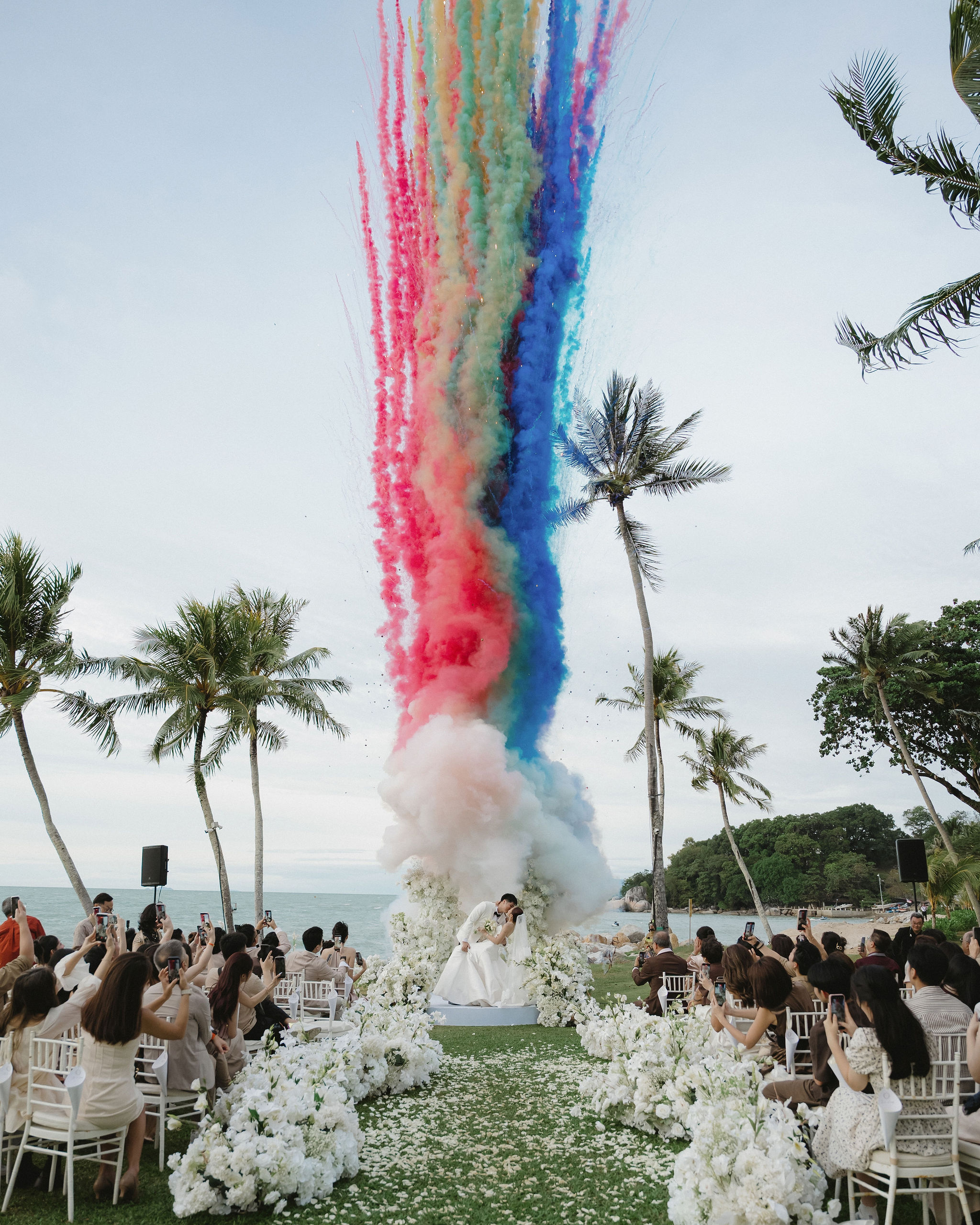 Destination wedding của Y Linh và Jun Zhe tại Shangri-La Rasa Sayang Resort, Penang, do Will Productions ghi lại